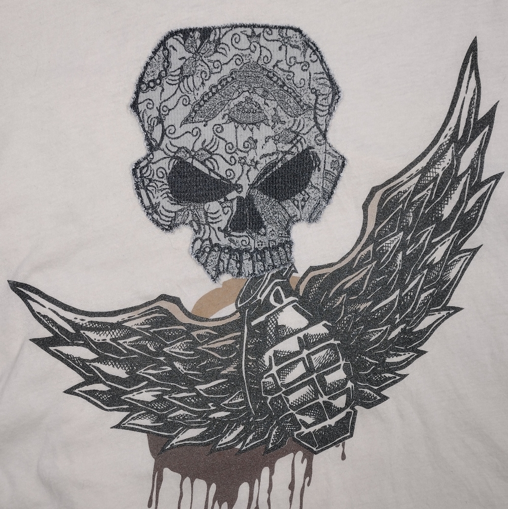 Surface Surfwear Skull Tee Shirt - Picture 6 of 7
